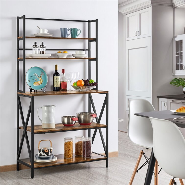 Modern best sale bakers rack